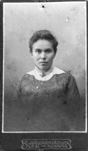 Helene Auguste Berghausen, geb. Reck - fotografiert um 1910.